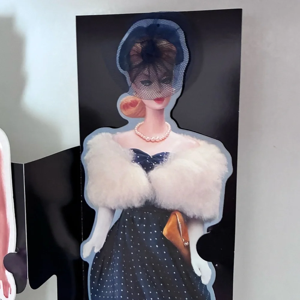 NWT Vintage BARBIE Glamour Dream Collection, Box Set 4 Greeting Cards/Envelopes